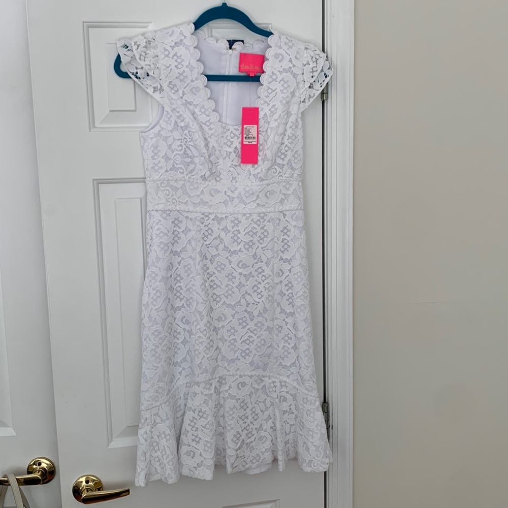 Lily Pulitzer white Marlyn dress NWT